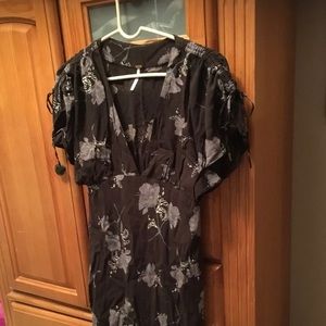 Free People Mini Floral Dress Sz 4
